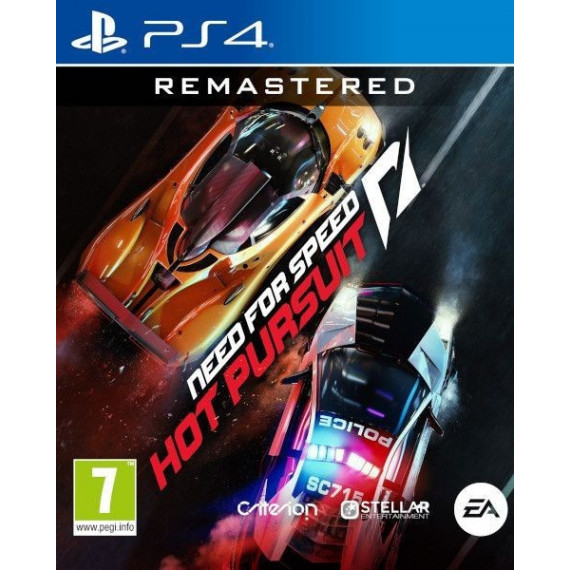 Need For Speed Hot Pursuit Remastered PS4  ELECTRONIC ARTS