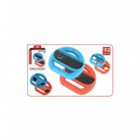 Pack 2 Volantes Racing BLACKFIRE para Mandos Joy-con 2 de Nintendo SWITCH2