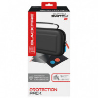 Pack Protección 5EN1 Funda + Accesorios para Nintendo SWITCH2  BLACKFIRE