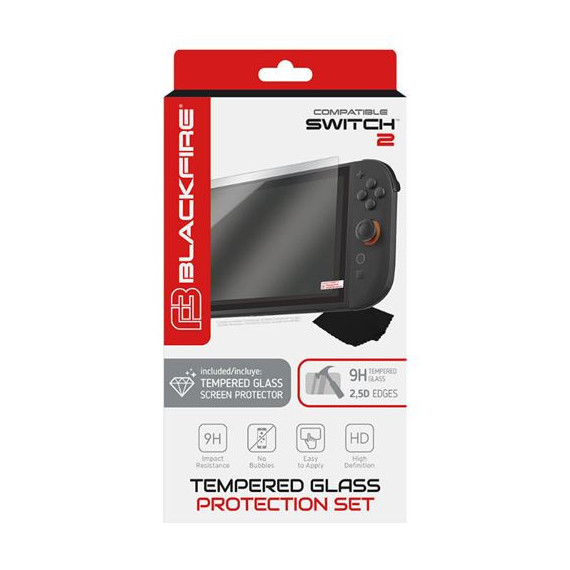 Protector de Pantalla Nintendo SWITCH2  BLACKFIRE