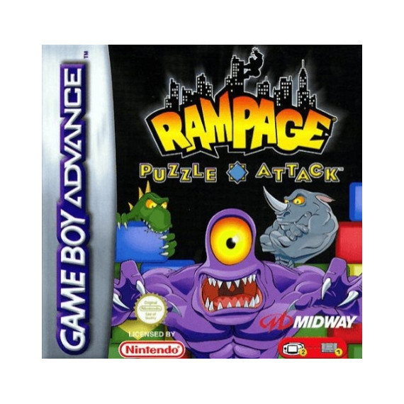 Rampage Puzzle Attack Gameboy Advance  NBC