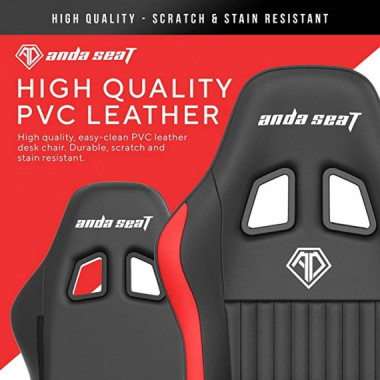 Silla Axe Series Racing Style Black & Red  ANDASEAT