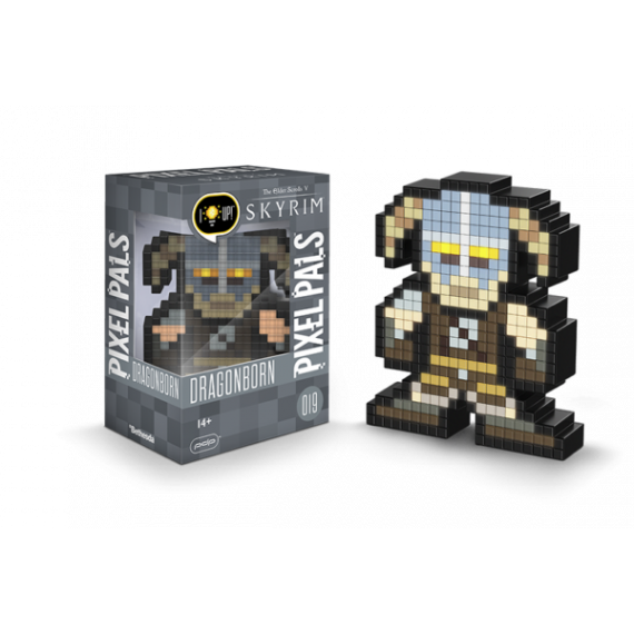 Skyrim Dragonborn Lámpara Pixel Pals  SHINE STAR S.A