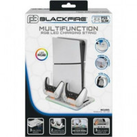 Soporte Cargador Blackfire con Ventilación y Luz Rgb para PS5 Slim  ARDISTEL