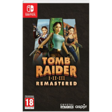 Tomb Raider I-iii Remastered Starring Lara Croft Nintendo Switch  MERIDIEM