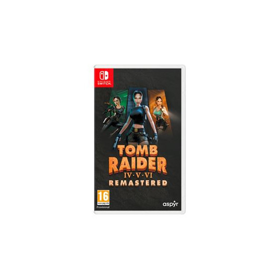 Tomb Raider Iv-v-vi Remastered Starring Lara Croft Nintendo Switch  MERIDIEM
