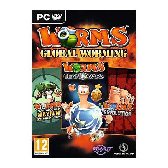 Worms Global Worming (triple Pack) Pc  BADLAND GAMES