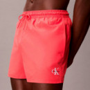 Bañador Corto con Cordón - Ck Monogram  CALVIN KLEIN