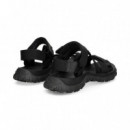 Sandalia Surfera Webbing Negro  CAMPER