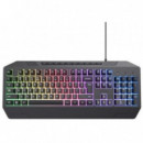 Teclado Gaming TRUST Gxt 836 Evocx USB Rgb