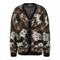 CARHARTT - Cárdigan Merton de Alpaca, Nailon y Acrílico jacquard de Pe - 38XXX - I035391/38XXX