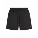 KARL LAGERFELD - kl metal short boardshort - 999 - B1M46005/999