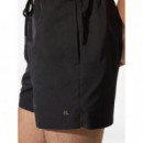 KARL LAGERFELD - kl metal short boardshort - 999 - B1M46005/999