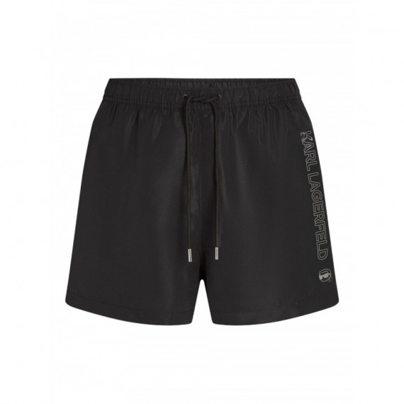 KARL LAGERFELD - ikon shine short boardshort - 999 - B1M46001/999