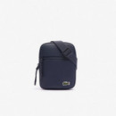 S Flat Crossover Bag Eclipse  LACOSTE