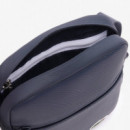 S Flat Crossover Bag Eclipse  LACOSTE