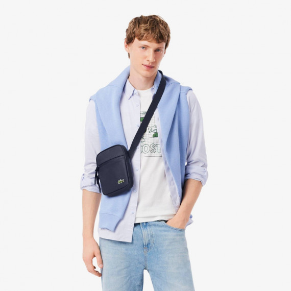 S Flat Crossover Bag Eclipse  LACOSTE - Guanxe Atlantic Marketplace