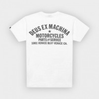 Camiseta Deus Venice Addressblanco  DEUS EX MACHINA