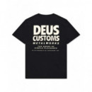 Camiseta Deus Chromiumnegro  DEUS EX MACHINA