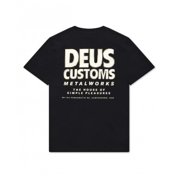 Camiseta Deus Chromiumnegro  DEUS EX MACHINA