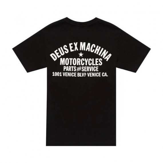 Camiseta Deus Venice Addressnegro  DEUS EX MACHINA