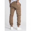 Pantalón Gk Utility Joggersmarrón  GIANNIKAVANAGH