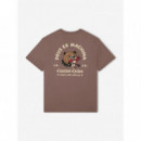 Camiseta Deus Sourmugmarrón  DEUS EX MACHINA