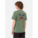 Camiseta BLUE BANANA Classickhaki