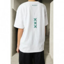 Camiseta BLUE BANANA Bonfireblanco