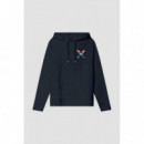 Sueter BLUE BANANA Hoodie Classicgris Mar.