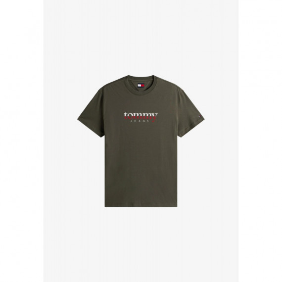Camiseta Tommy Reg Dna Tee Extkhaki  TOMMY JEANS