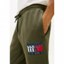 Pantalón Tommy Slim Rwb Flagkhaki  TOMMY JEANS
