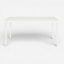 Mesa de Comedor Exterior Eubea 160 × 90 Cm – Aluminio Cloud White Terraza Collection®  TERRAZZA COLLECTION