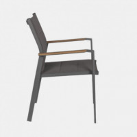 Silla de Comedor Exterior Art – Aluminio Carbon Light Terraza Collection®  TERRAZZA COLLECTION