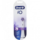 Ora- B Pack 2 Repuestos Cepillo Ultimate Radiant Blanco Io WW-2  ORAL-B