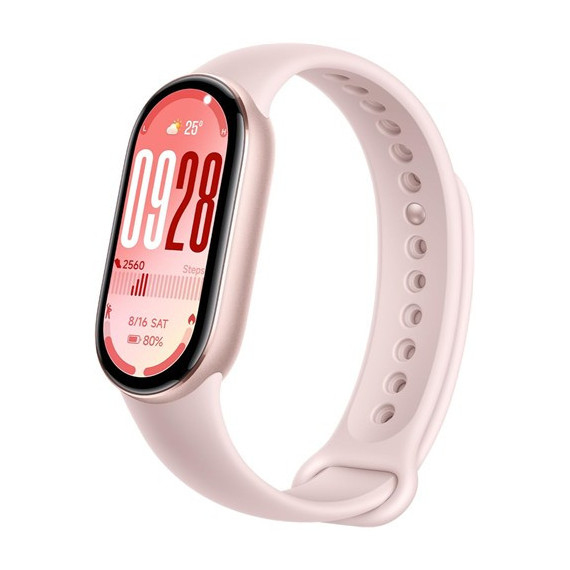 XIAOMI Pulsera Actividad Smart Band 10 Mystic Rosa Monitor Sueño, Ritmo Cardiaco, Resistente Al Agua
