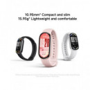 XIAOMI Pulsera Actividad Smart Band 10 Mystic Rosa Monitor Sueño, Ritmo Cardiaco, Resistente Al Agua