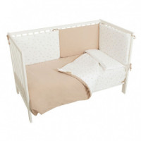 Funda Nórdica+ Protector + Funda Almohada Cuna Ciel Bimbidreams  BIMBI DREAMS