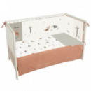 Edredón+ Protector Cuna 60X120 Bronto Chic Bimbidreams  BIMBI DREAMS