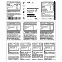 Hv-colágeno con ácido Hialurónico | 180 Cápsulas  HIVITAL