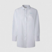 PEPE JEANS Camisa Polly Turquesa PL304804-508