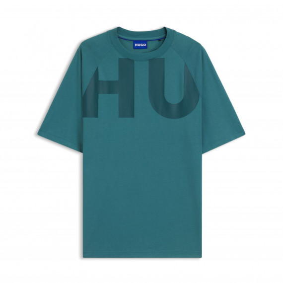 HUGO BLUE Camiseta Turquesa 50552485-449