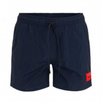 Bañador Tipo Shorts de Secado Rápido con Etiqueta con Logo  HUGO BOSS