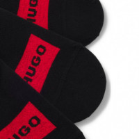 Pack de 3 Calcetines Invisibles con Logo  HUGO BOSS