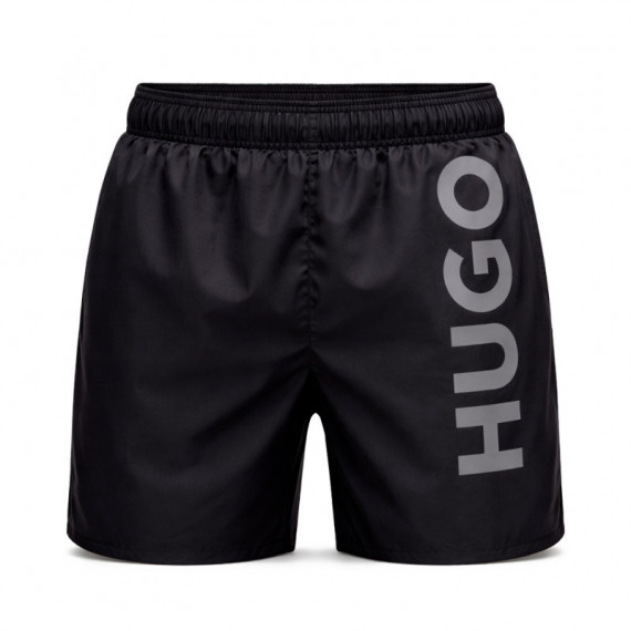 Bañador tipo shorts con logo estampado vertical