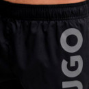 Bañador tipo shorts con logo estampado vertical