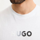 Camiseta sin Mangas de Punto de Algodón con Logo Estampado  HUGO BOSS