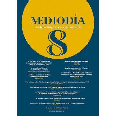MEDIODIA. REVISTA HISPANICA DE RESCATE. 8
