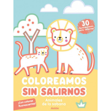COLOREAMOS SIN SALIRNOS. ANIMALES DE LA SABANA