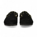 Zueco Hebilla+tachas ante Negro  BIRKENSTOCK